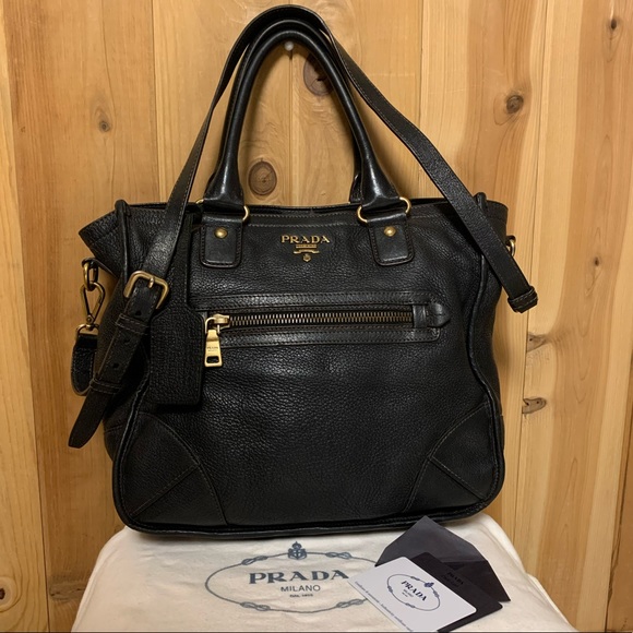 Prada Limited edition large Vitello Daino Tote - Picture 2 of 8